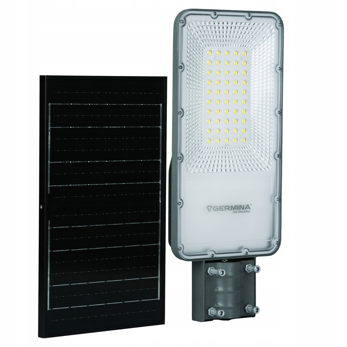 Pouličné svietidlo GERMINA 100 W 1000 lm solárne napájanie